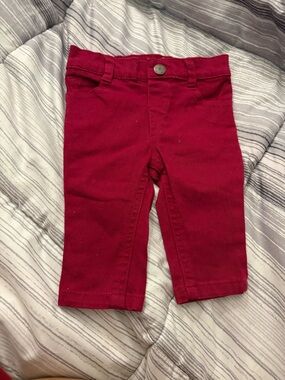 Garanimals deep raspberry red toddler pants